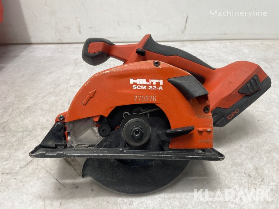 Buy Hilti SCM22 A circular saw by auction Sweden Karlstad KM38077