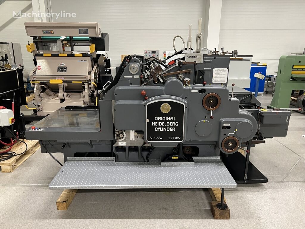 Heidelberg Cylinder SBG 56×77 die cutting machine for sale Poland Radom