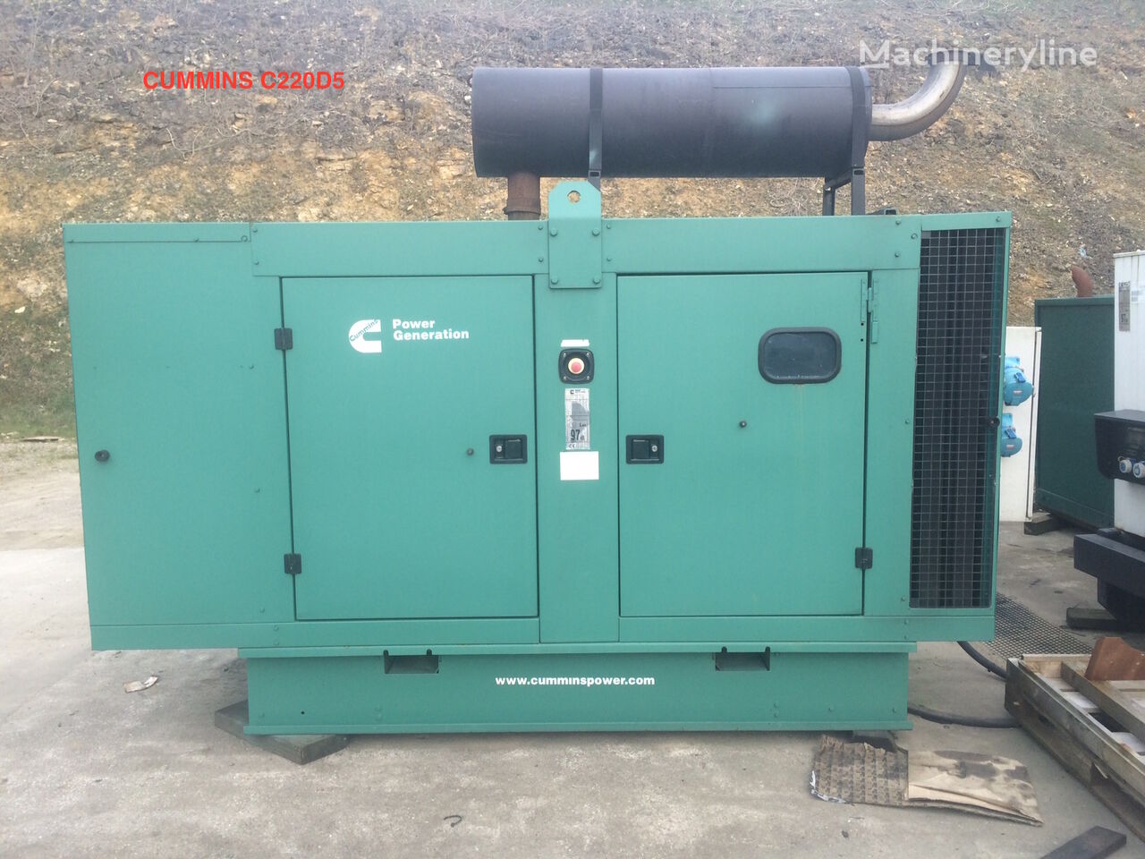 Cummins 220 kVa 6CTA diesel generator