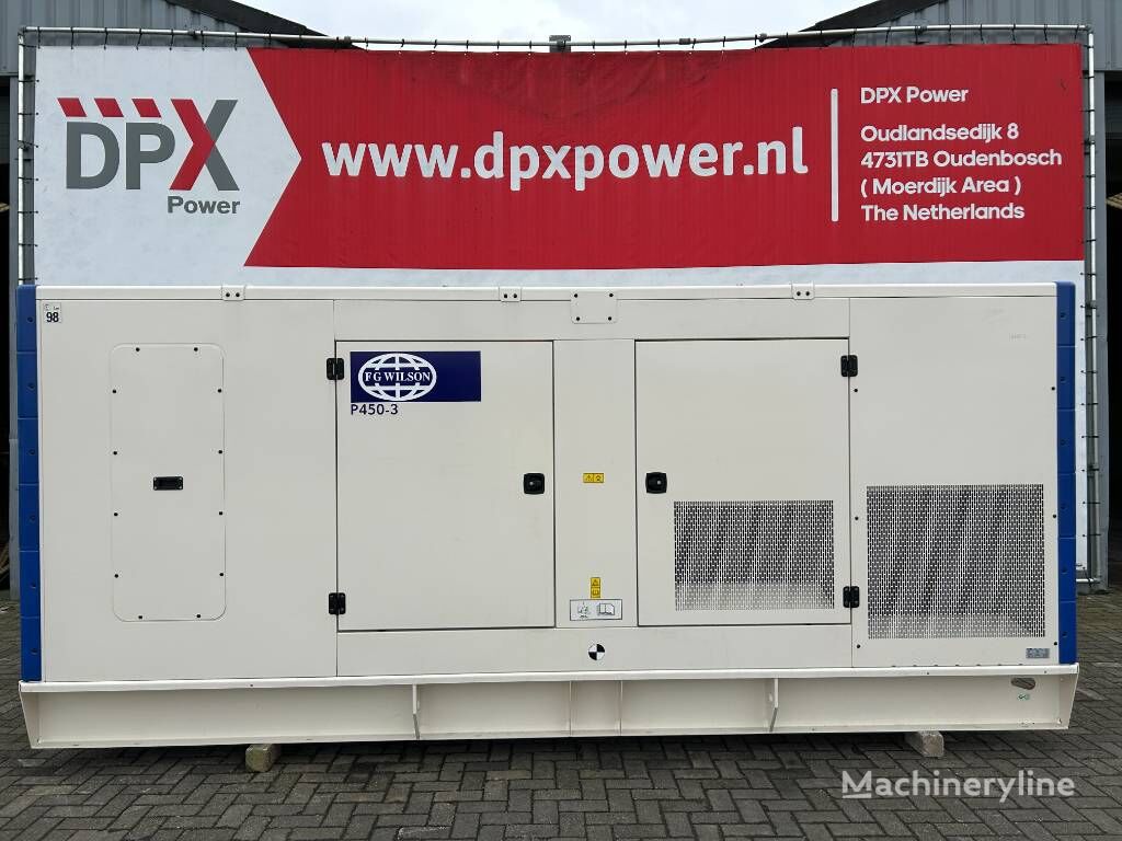 new FG Wilson P450-3 - Perkins - 450 kVA Genset - DPX-16018 diesel generator