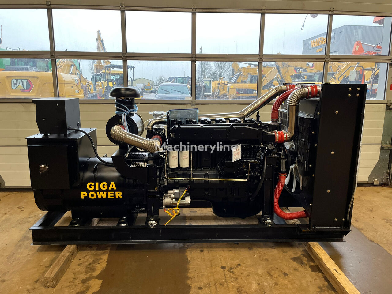 new Giga Power LT-W300GF 375 KVA open set diesel generator