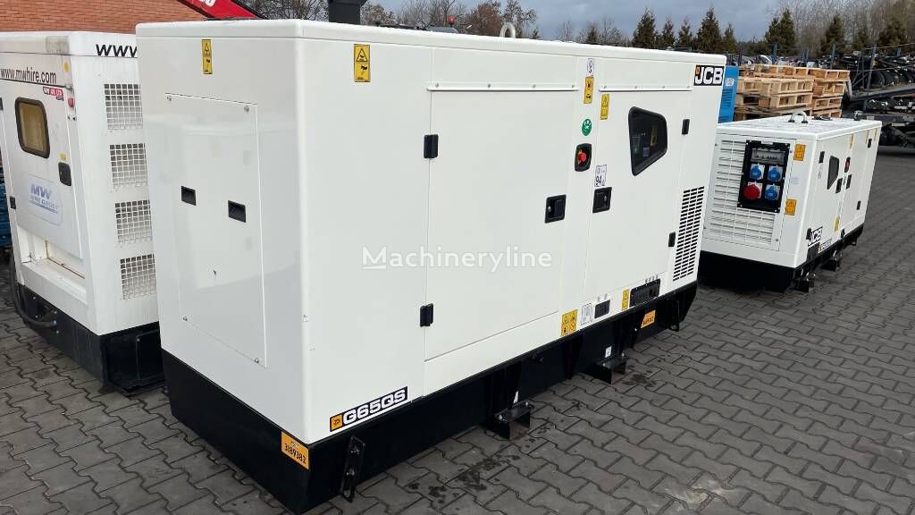 new JCB G65QS 65 kVa 52 kW diesel generator