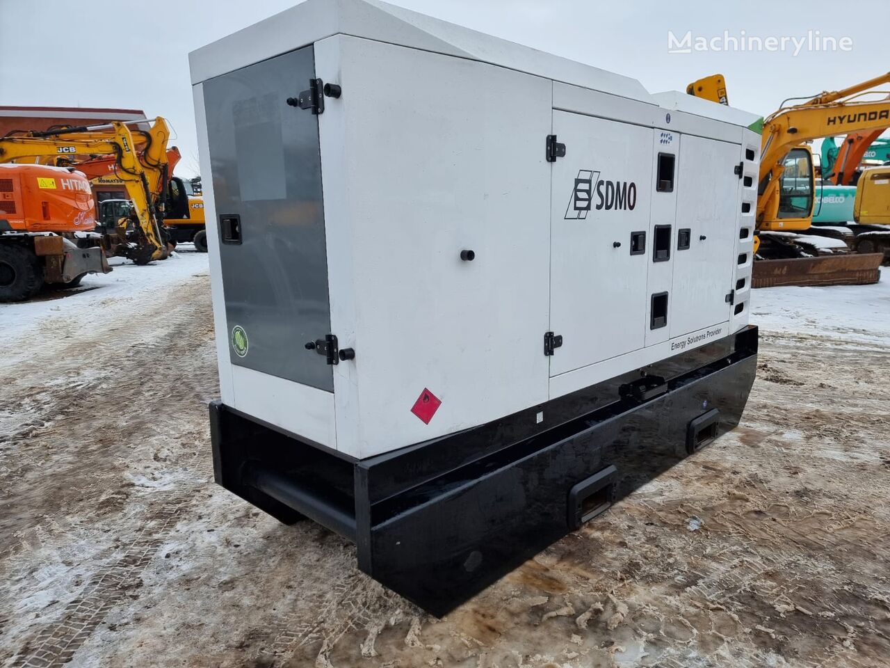 SDMO 220 diesel generator