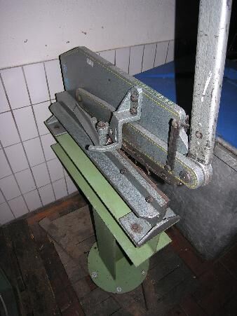 Mubea 2/4/400 guillotine shear