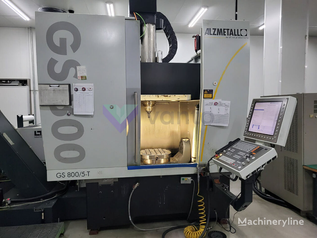 Alzmetall GS 800/5-T machining centre