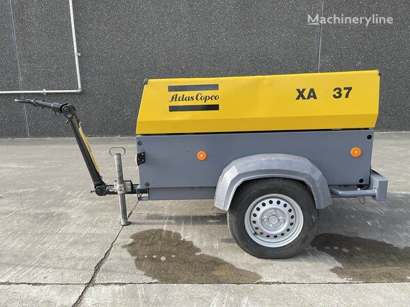 Atlas Copco XAS 37 KD Mobile Compressor For Sale Belgium Waregem FF35875