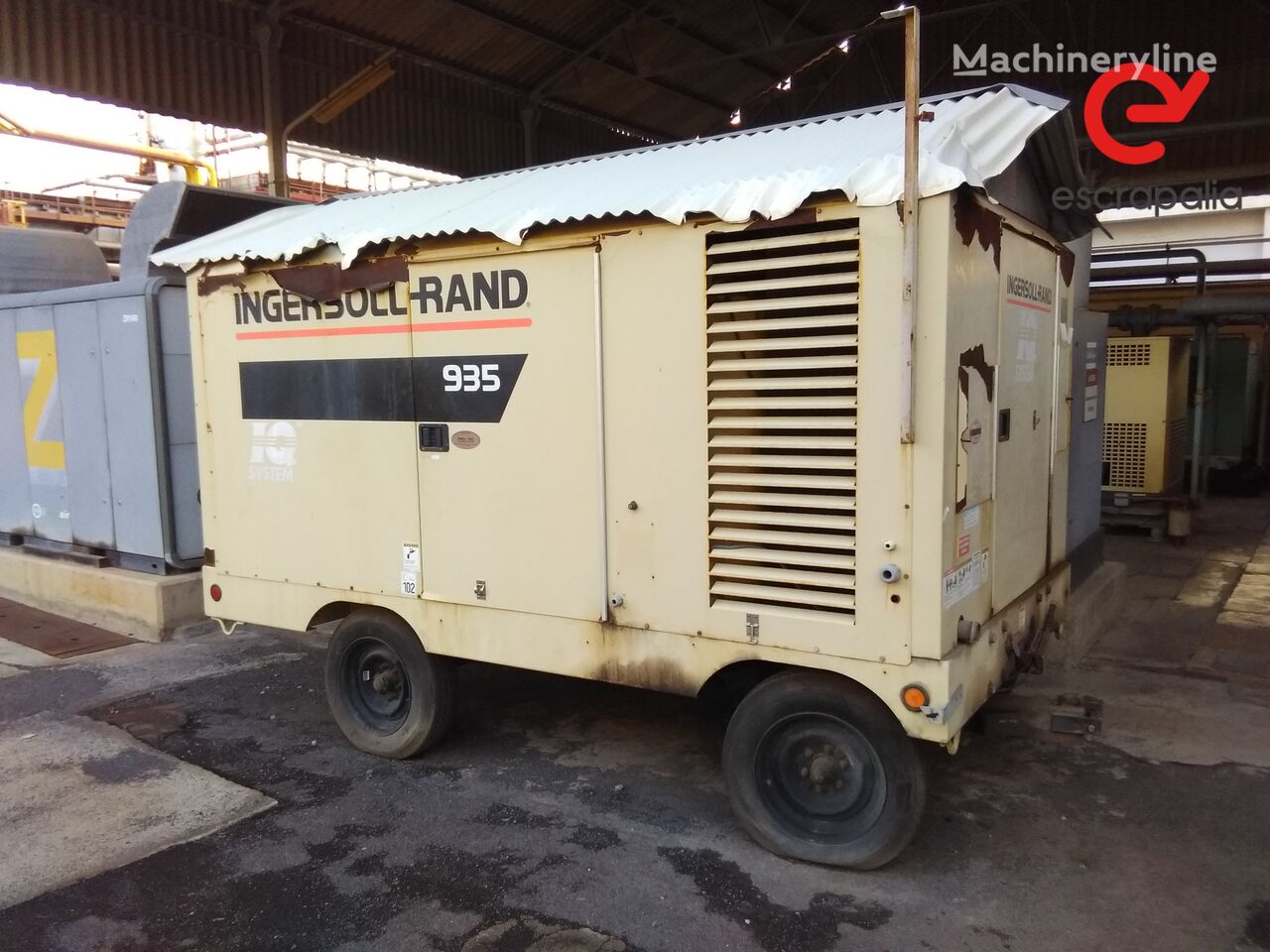 Buy Ingersoll Rand Compresor M Vil Ingersoll Rand Mod Mobile Compressor By Auction Spain