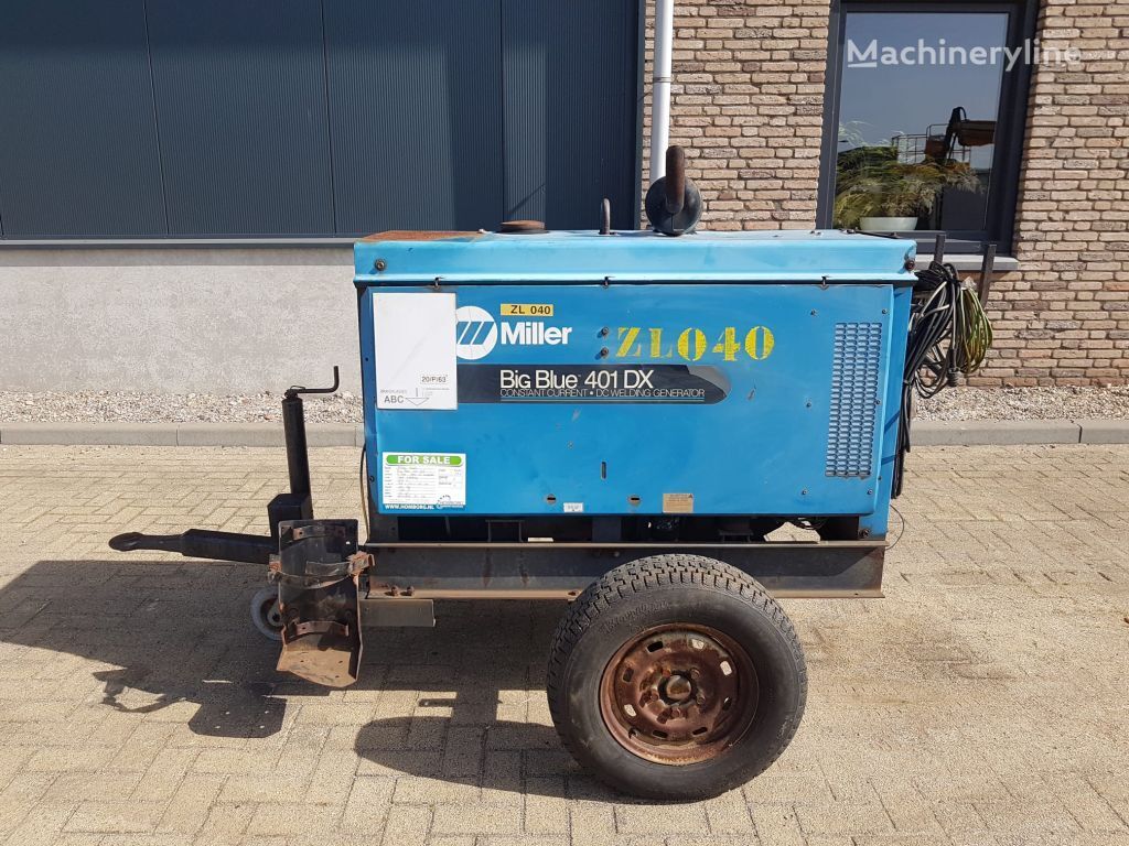 Deutz F3L 1011 Miller Big Blue 401 DX Las generatorset mobile welding machine