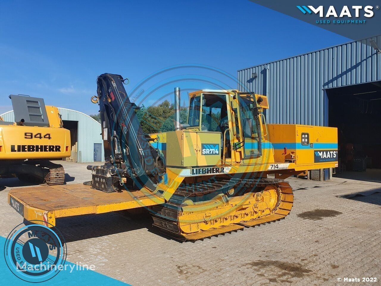 Liebherr SR714 LGP WELDING TRACTOR mobile welding machine for sale