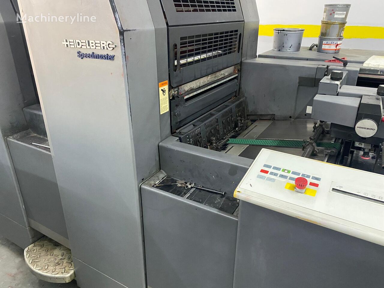 Heidelberg GTO 52 offset printing machine for sale Turkey İstanbul, LU34452