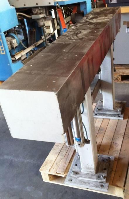 Wohlenberg pneumatisch absenkbarer Seitenanschlag paper guillotine cutter