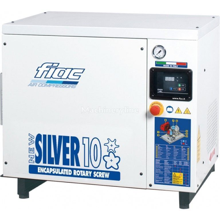 new Fiac New Silver 10 Silent 7.5 kW 860 L / min 10 bar Elektrische Schro stationary compressor