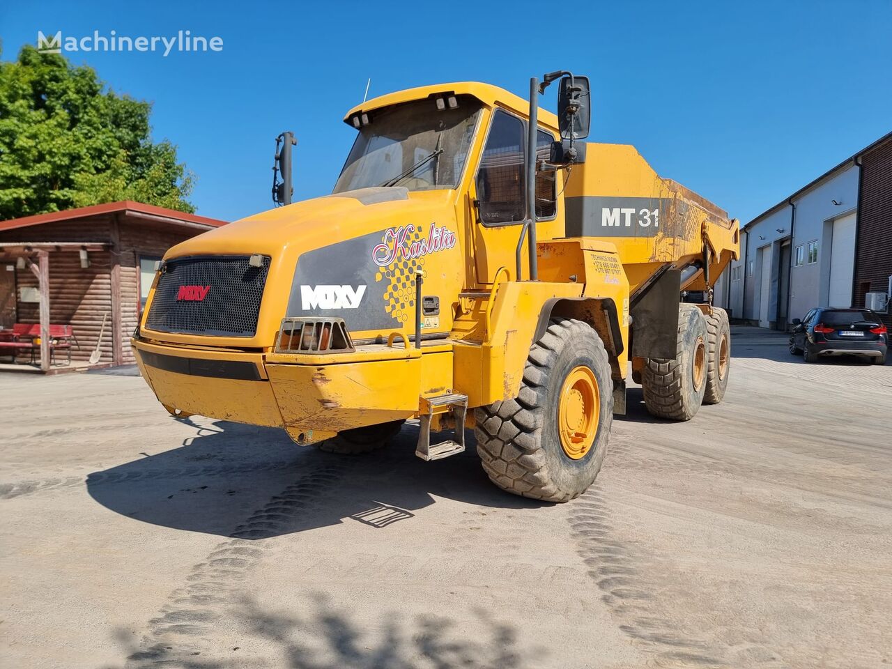 MOXY MT31 articulated dump truck for sale Lithuania Kužiai, FN34510