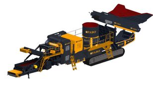 new FABO FTC-200 Tracked Cone Crusher crushing plant