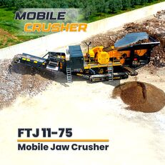 new FABO FTJ-1175 TRACKED JAW CRUSHER 150-300 TPH | AVAILABLE IN STOCK crushing plant