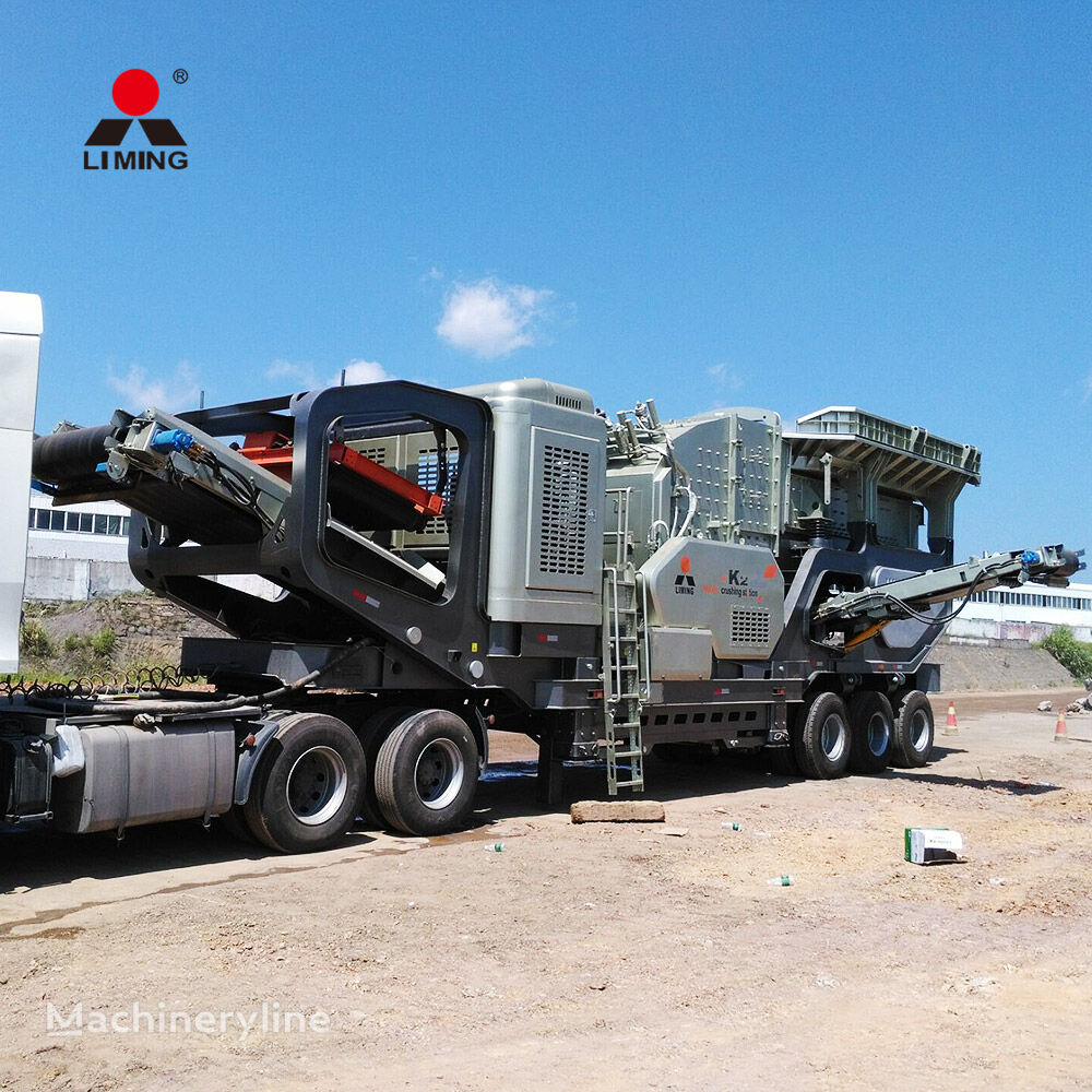 new Liming Great Performance Mobile Crushing plant With Impact Crusher