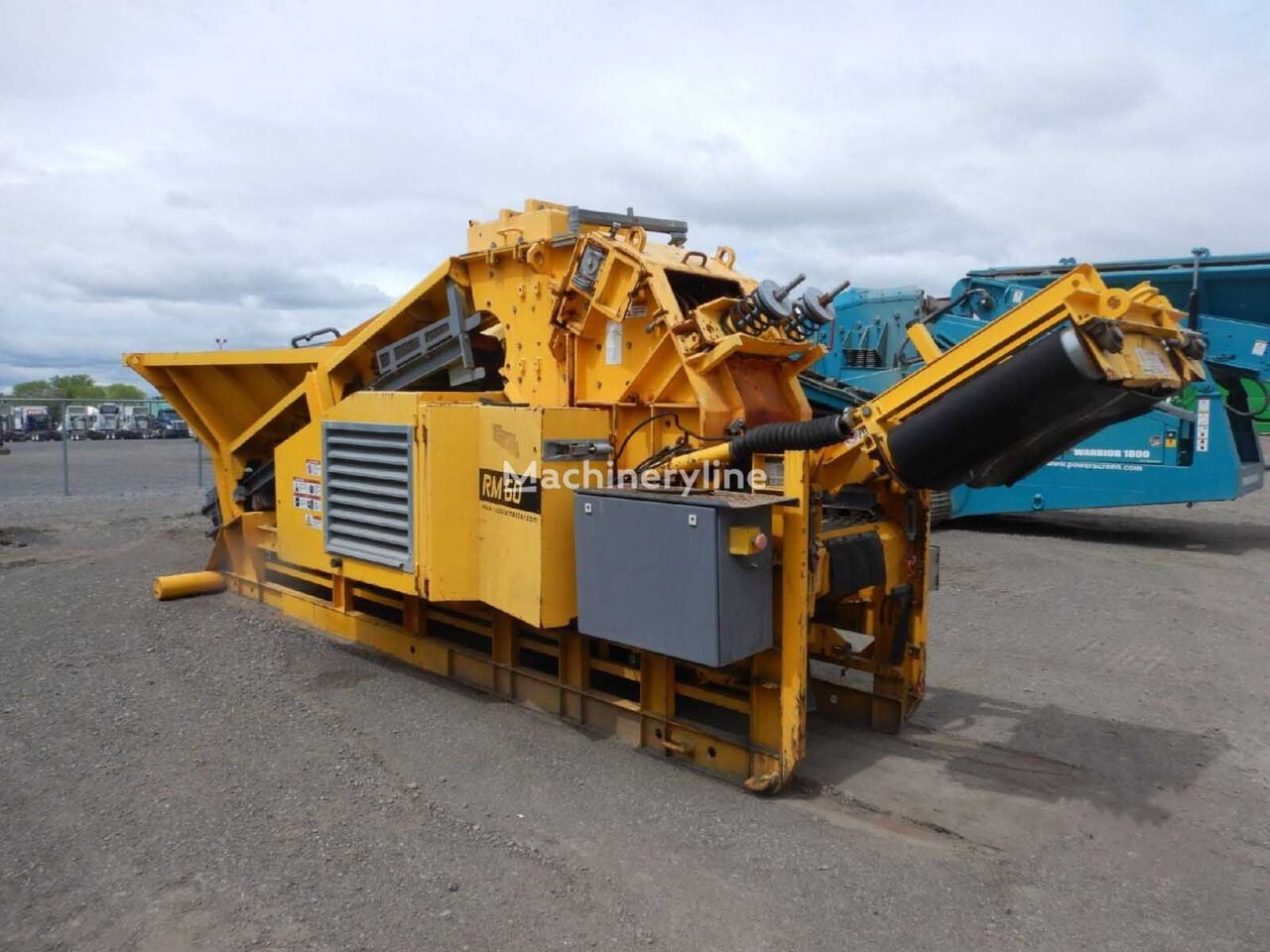 Rubble Master RM 60 crushing plant