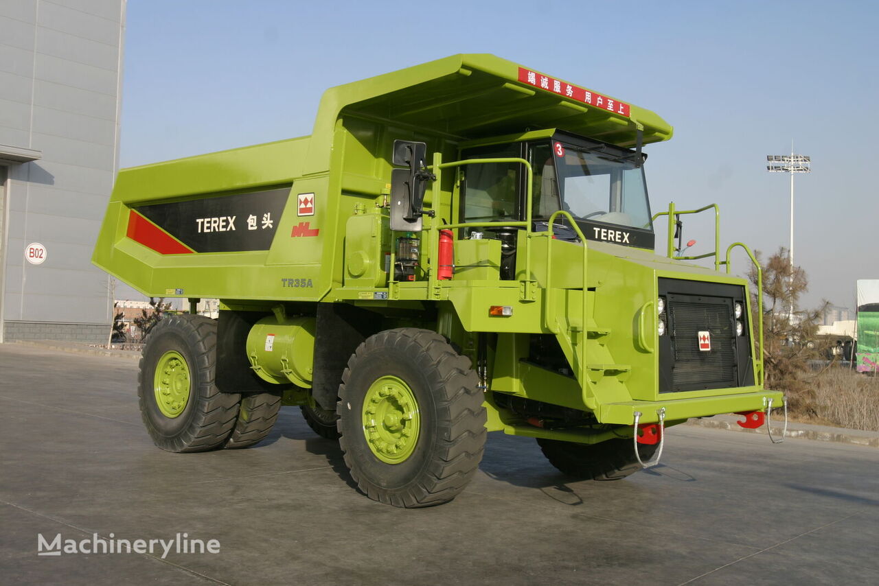 new Terex 35A haul truck