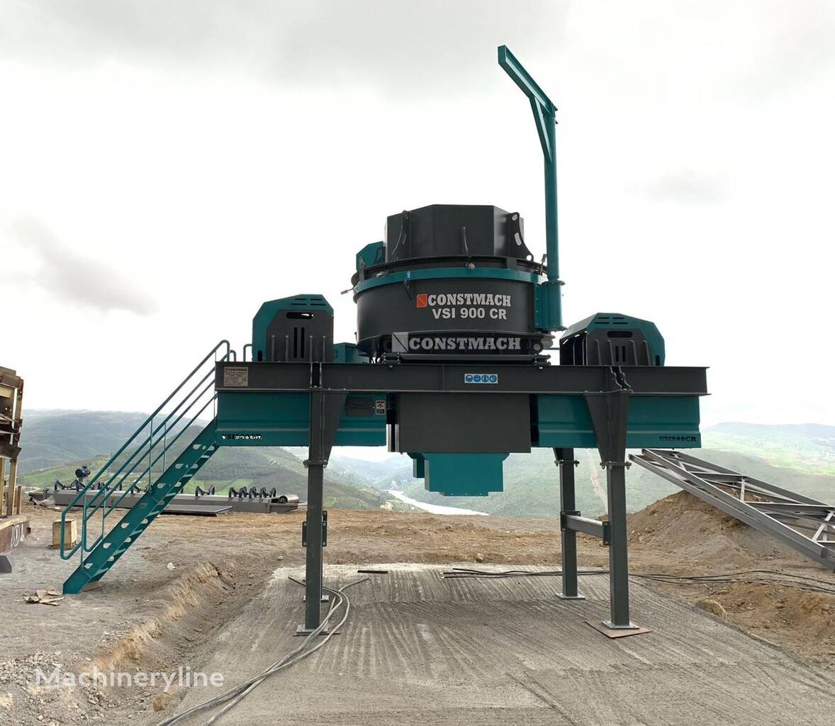 new Constmach 60 - 640 TPH Vertical Shaft impact Crushers