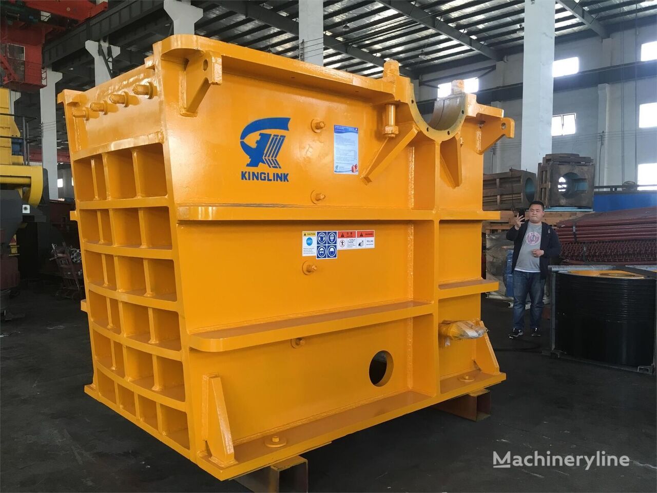 new Kinglink KPE1200x1000 Primary Jaw Crusher for Quarry