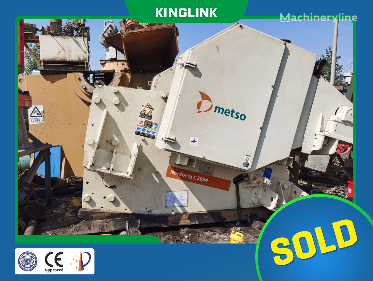 Metso C3054 jaw crusher