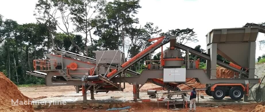 new Constmach High-efficiency Impact Sand Making Plant ( VSI Crusher ) mobile crushing plant