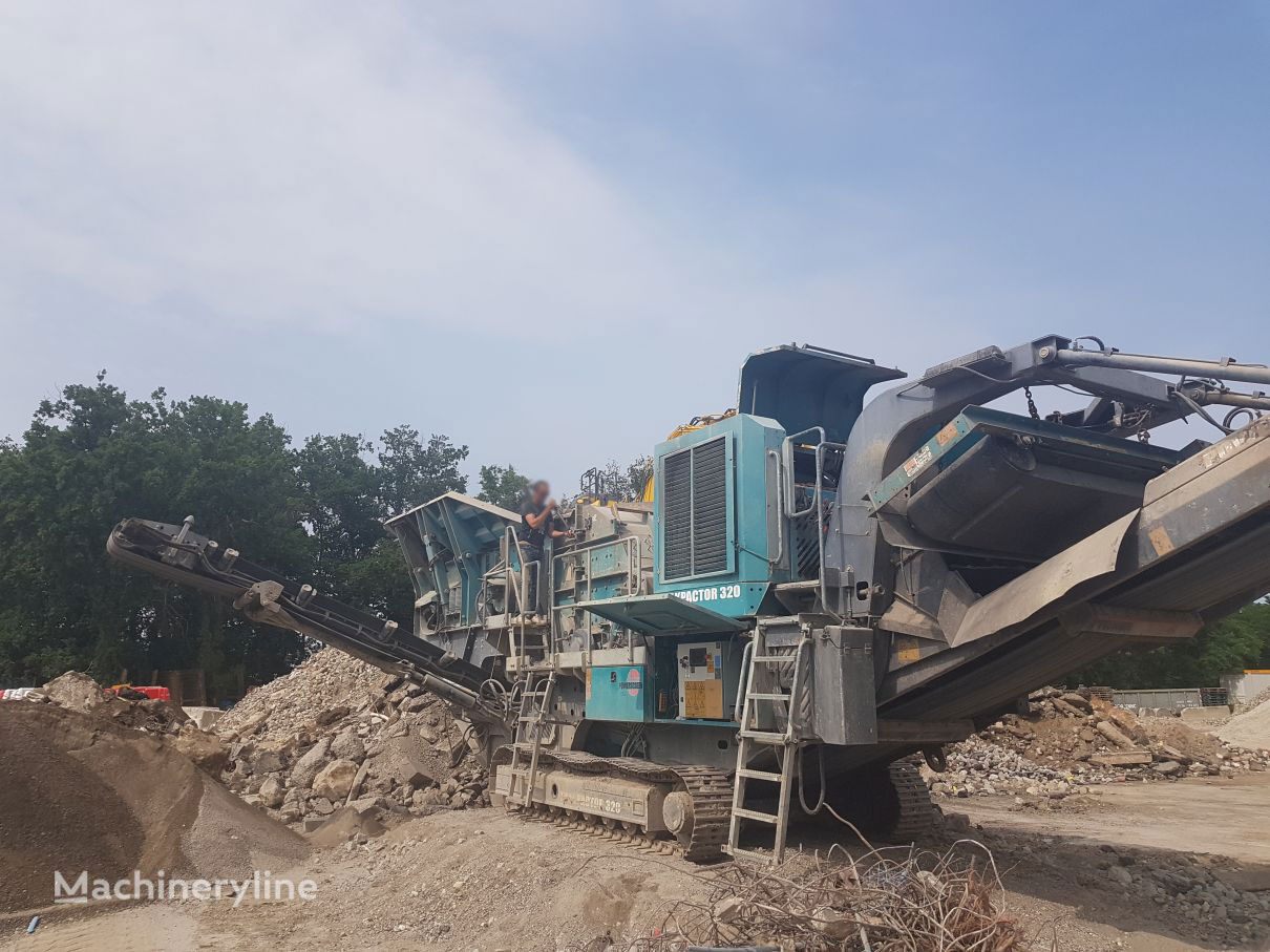 Powerscreen Trakpactor 320 mobile crushing plant for sale United ...