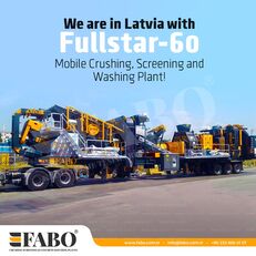 new FABO FULLSTAR-60 Crushing, Washing & Screening Plant stone crusher