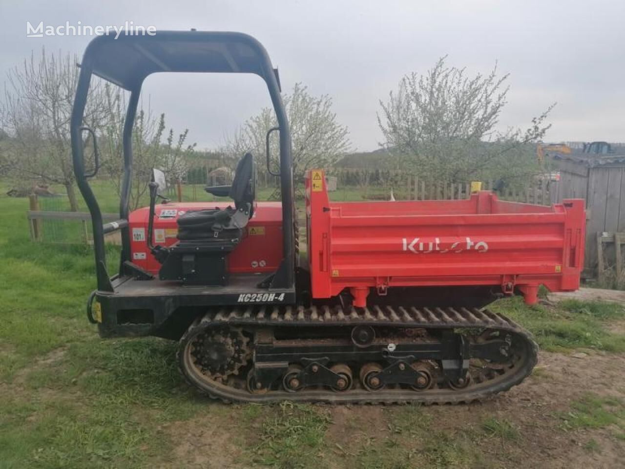 KUBOTA Kubota Kettendumper KC250H-4 tracked dumper for sale Germany ...