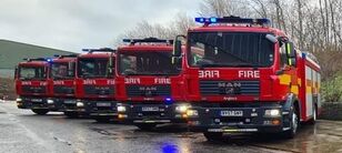 MAN 15.240 fire truck