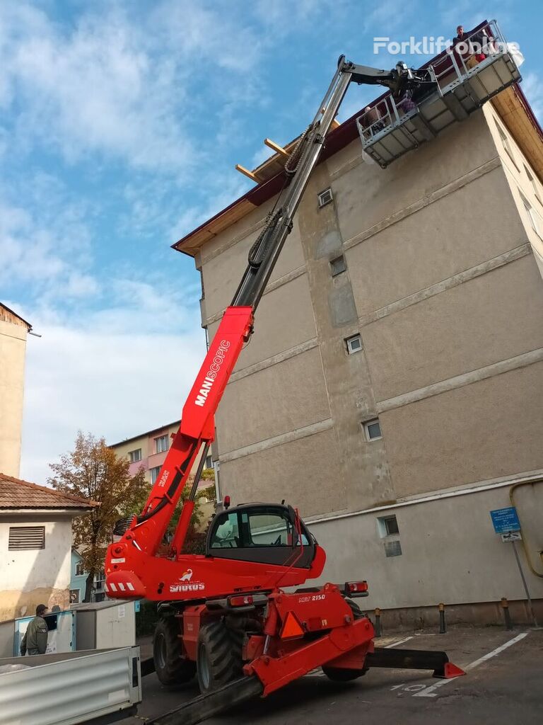 MANITOU MRT 2150 rotating telehandler for rent Romania Bistrița, WP33494