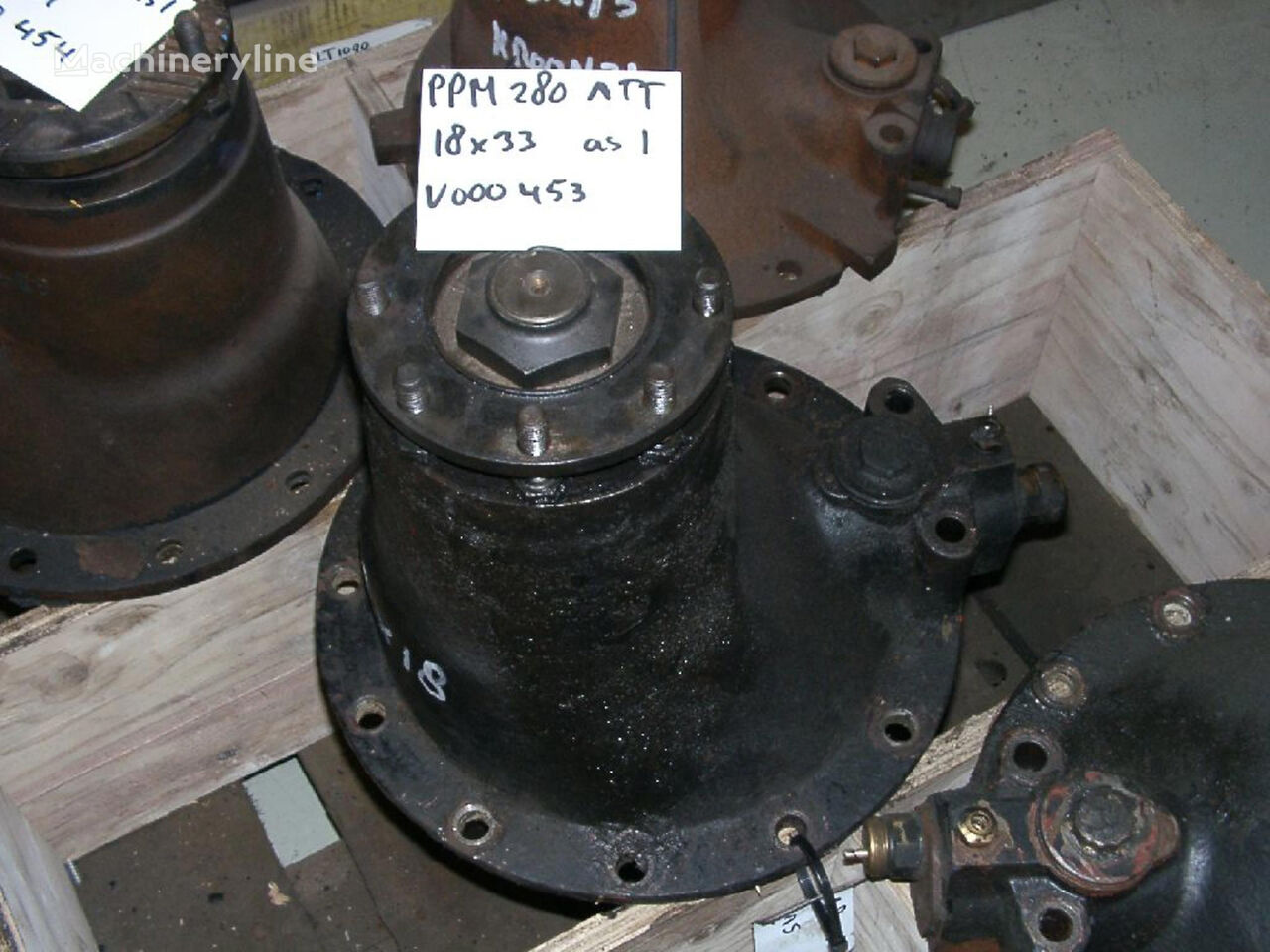 Kessler Demag AC 25 end differential small axle 1 18x33 for Demag AC 25 mobile crane