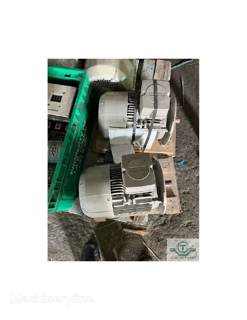 Siemens 1500 rpm engine for recycling machinery