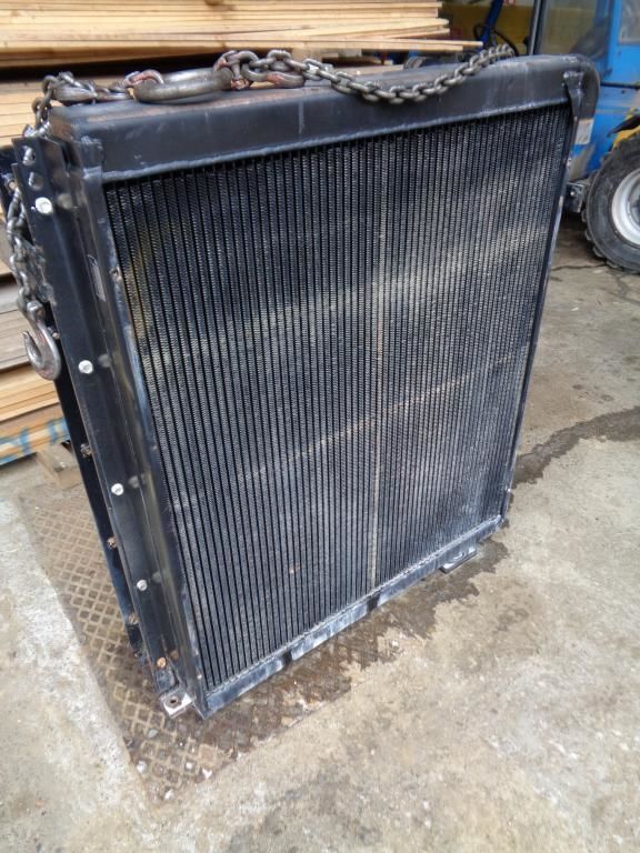 Oil radiator engine oil cooler for excavator