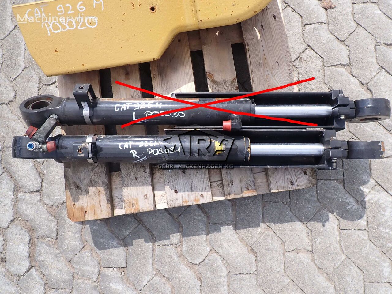 Lenkzylinder rechts 495-5994 hydraulic cylinder for Caterpillar