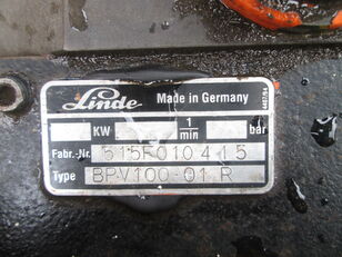 Linde BPV100 01R hydraulic pump for wheel loader for sale Romania ...